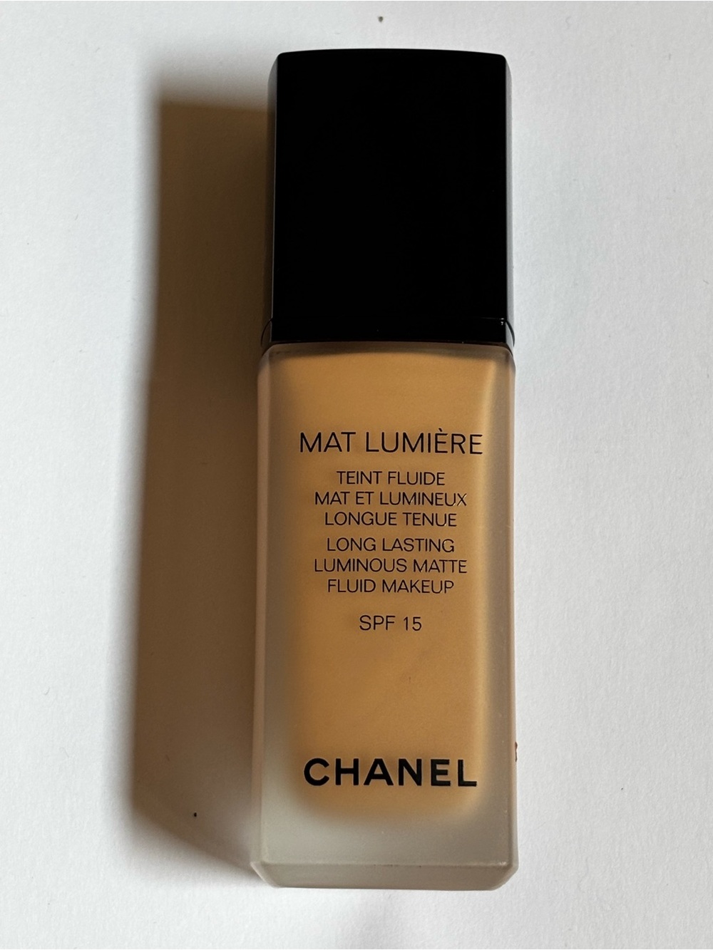 Chanel Mat Lumière Long Lasting Luminous Matte Fluid Makeup, SPF 15 #42 Petale